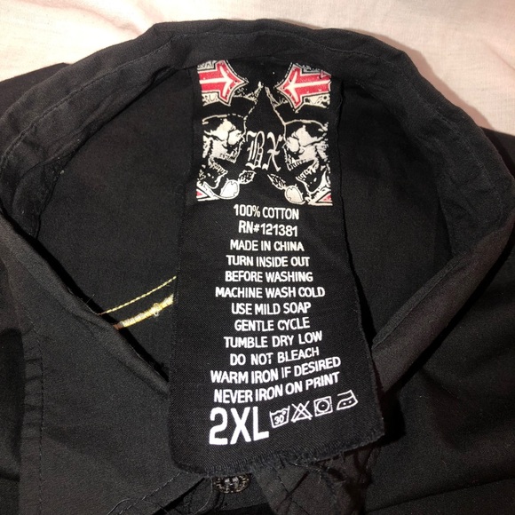 VINTAGE Brooklyn Xpress LS Button Up Shirt XXL - Picture 3 of 6